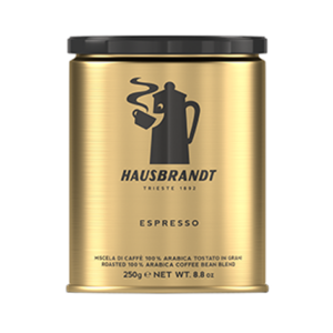 Espresso Hausbrandt 100% Arabica Tin 250gr