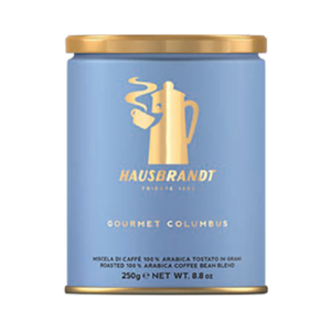Espresso Hausbrandt Gourmet Columbus Tin 250gr