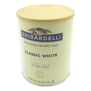 White Chocolate Frappe Ghirardelli 1,4Kg